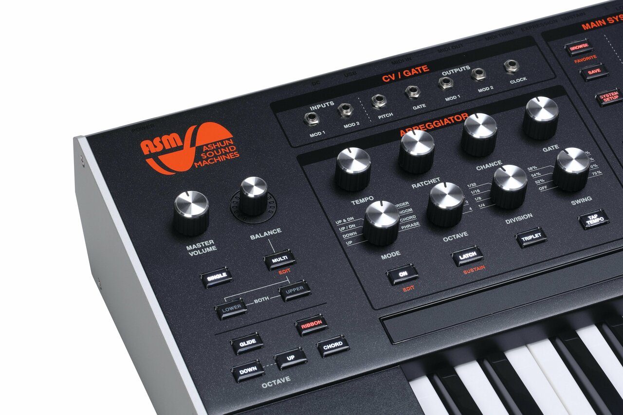 鍵盤楽器 ASM HYDRASYNTH Deluxe ASM Hydrasynth Deluxe 16-Voice Polyphonic Digital Synthesizer
